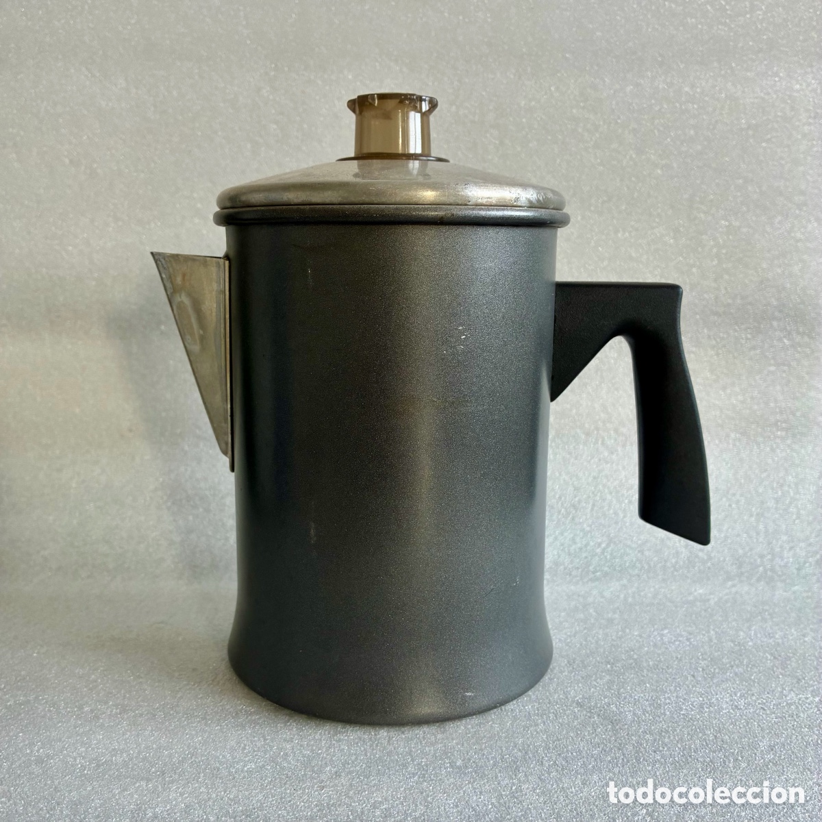 Vintage: Cafetera Percoladora Vintage de Aluminio (A&ntilde;os 70/80)