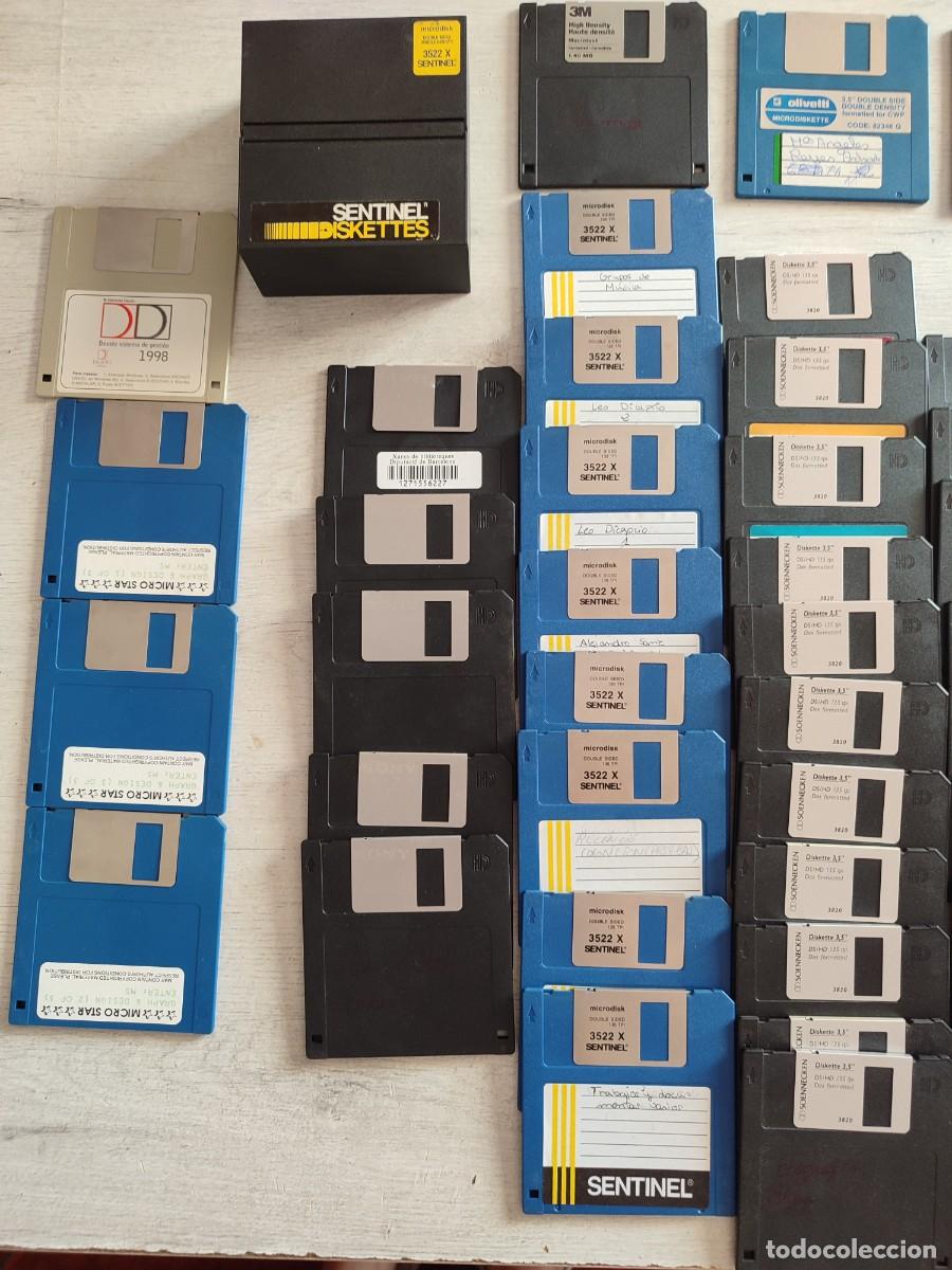 Vintage: Disquetes de PC de 3,5 - Foto 2