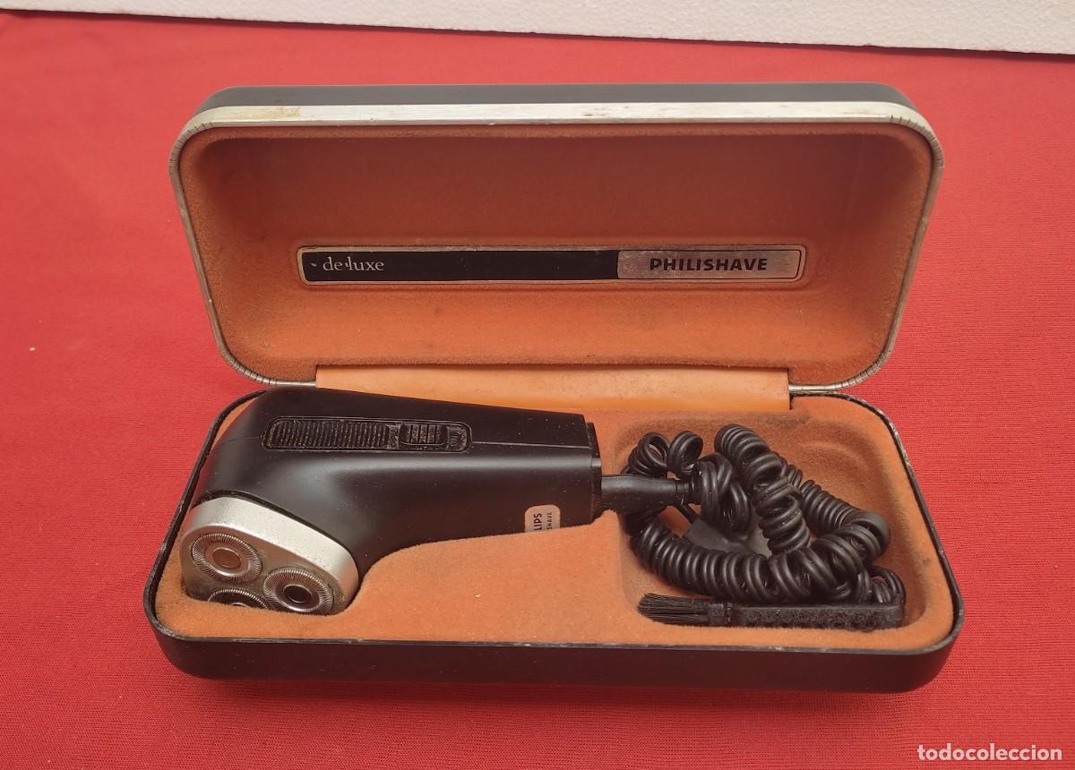 Vintage: antigua maquina de afeitar Philishave - Philips De Luxe - no funciona