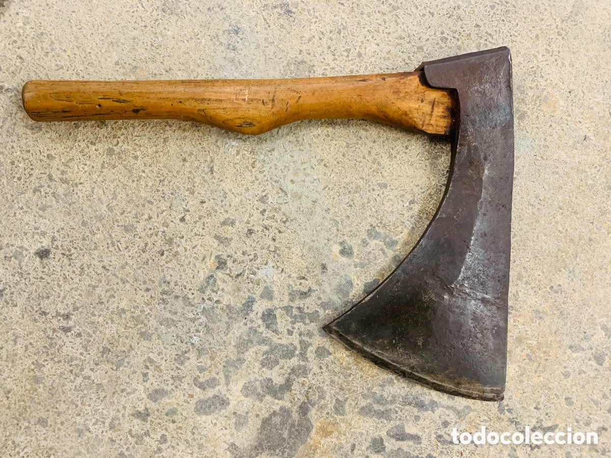 Vintage: Hacha antigua de origen escandinavo principio del siglo pasado