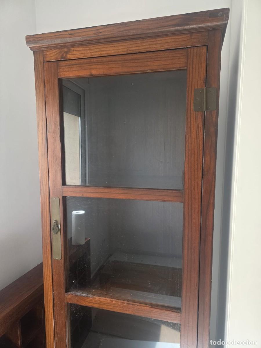 Vintage: Vitrina vintage teca maciza - Foto 4