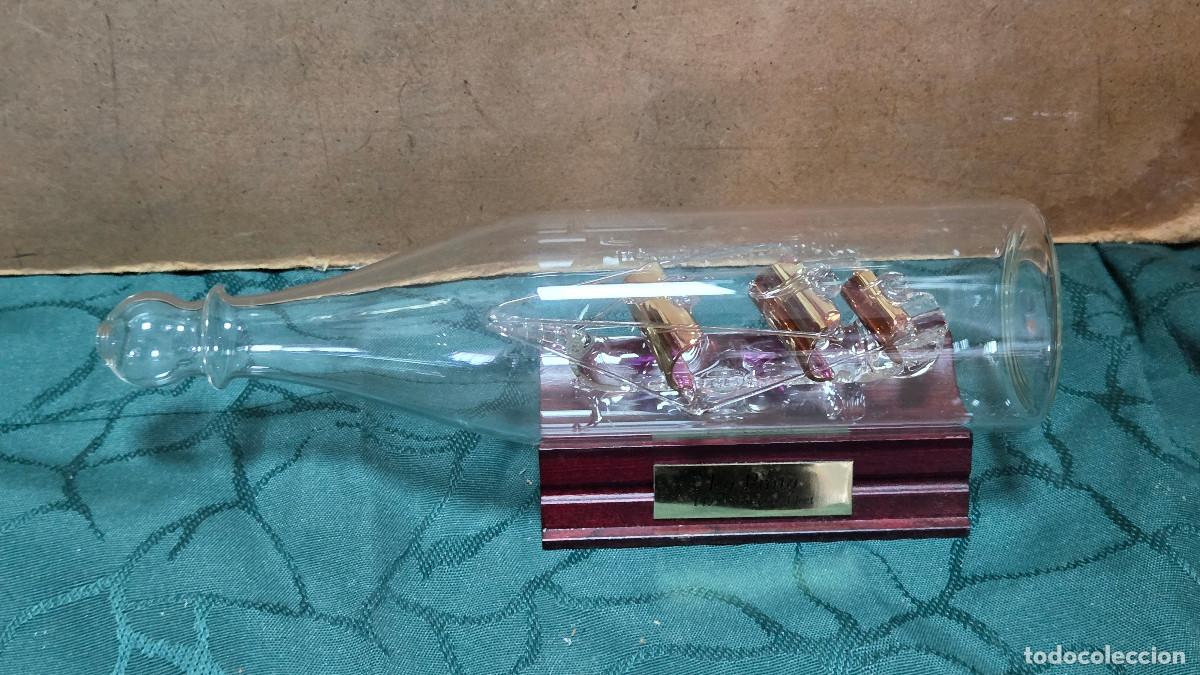 Vintage: maqueta de barco vintage cristal