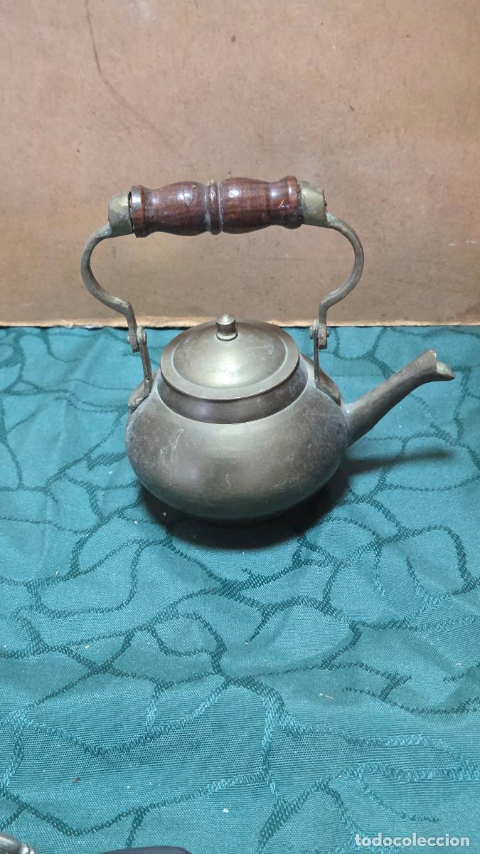 Vintage: cafetera de metal vintage
