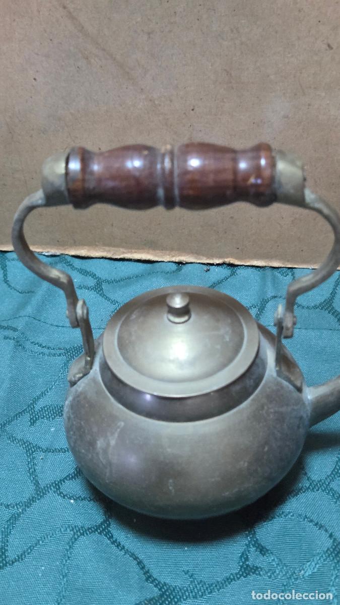 Vintage: cafetera de metal vintage - Foto 2