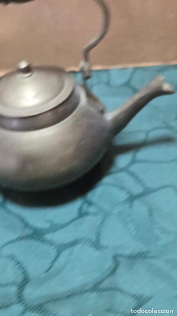 Vintage: cafetera de metal vintage - Foto 3