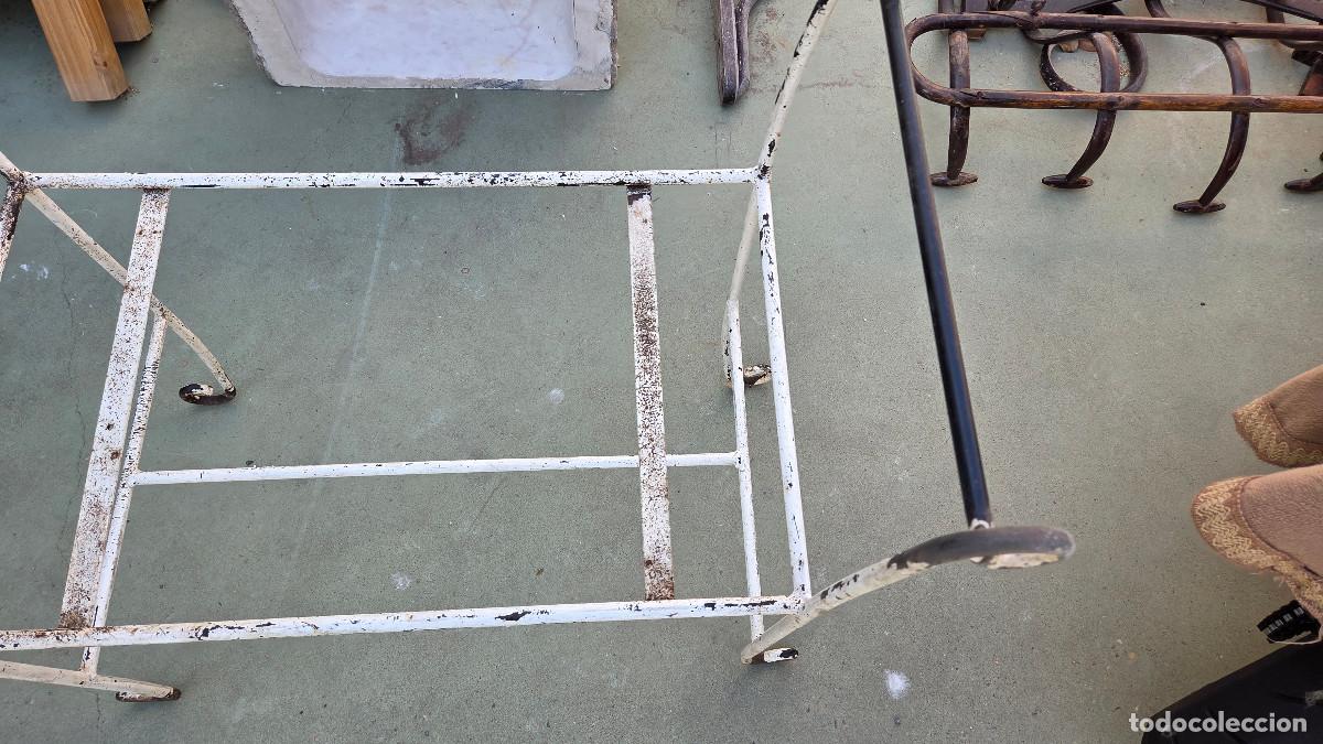 Vintage: estructura de sillon de hierro antiguo - Foto 3