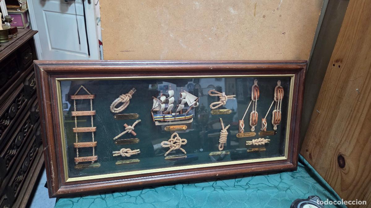 Vintage: cuadro con decoracion nautica