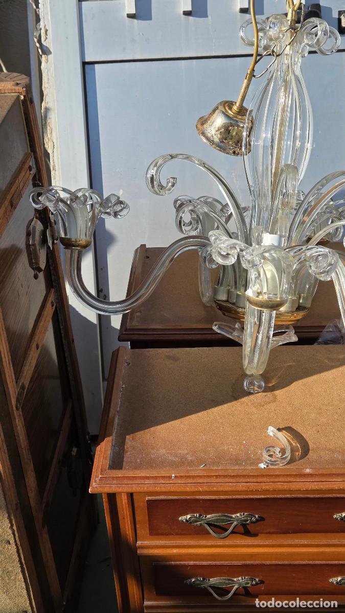 Vintage: lampara de cristal vintage - Foto 2