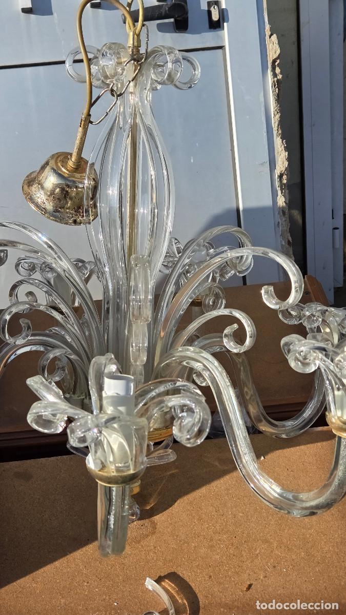 Vintage: lampara de cristal vintage - Foto 3