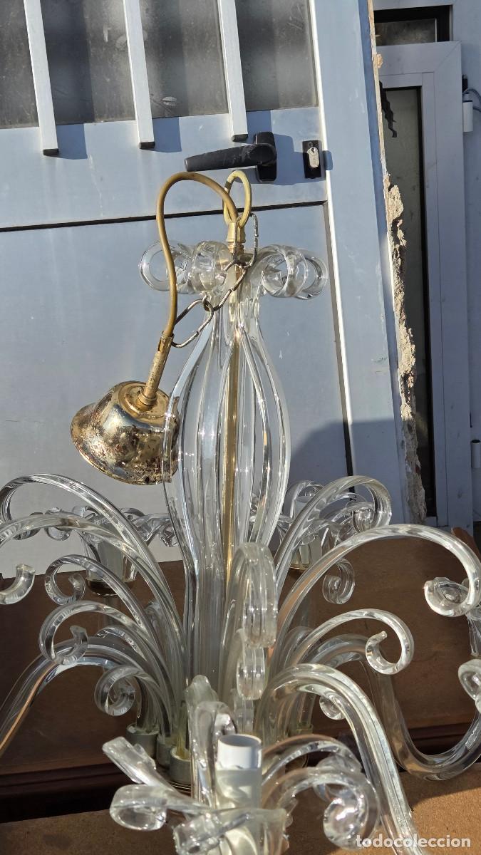Vintage: lampara de cristal vintage - Foto 4