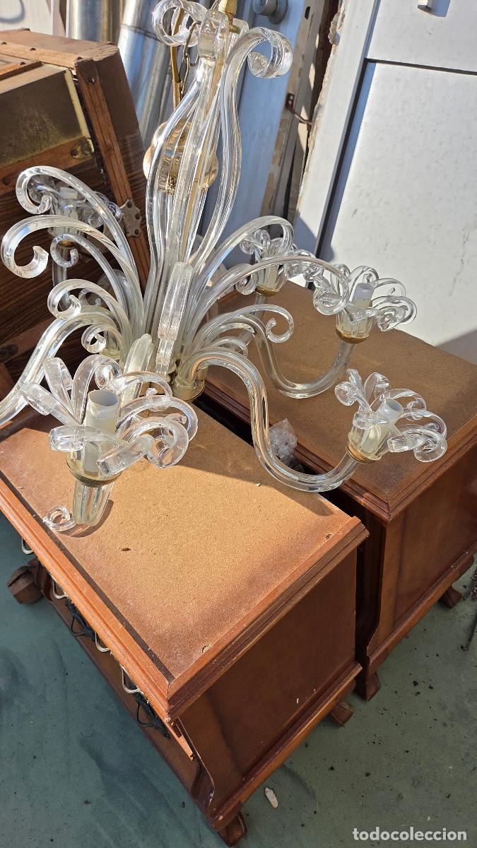 Vintage: lampara de cristal vintage - Foto 7