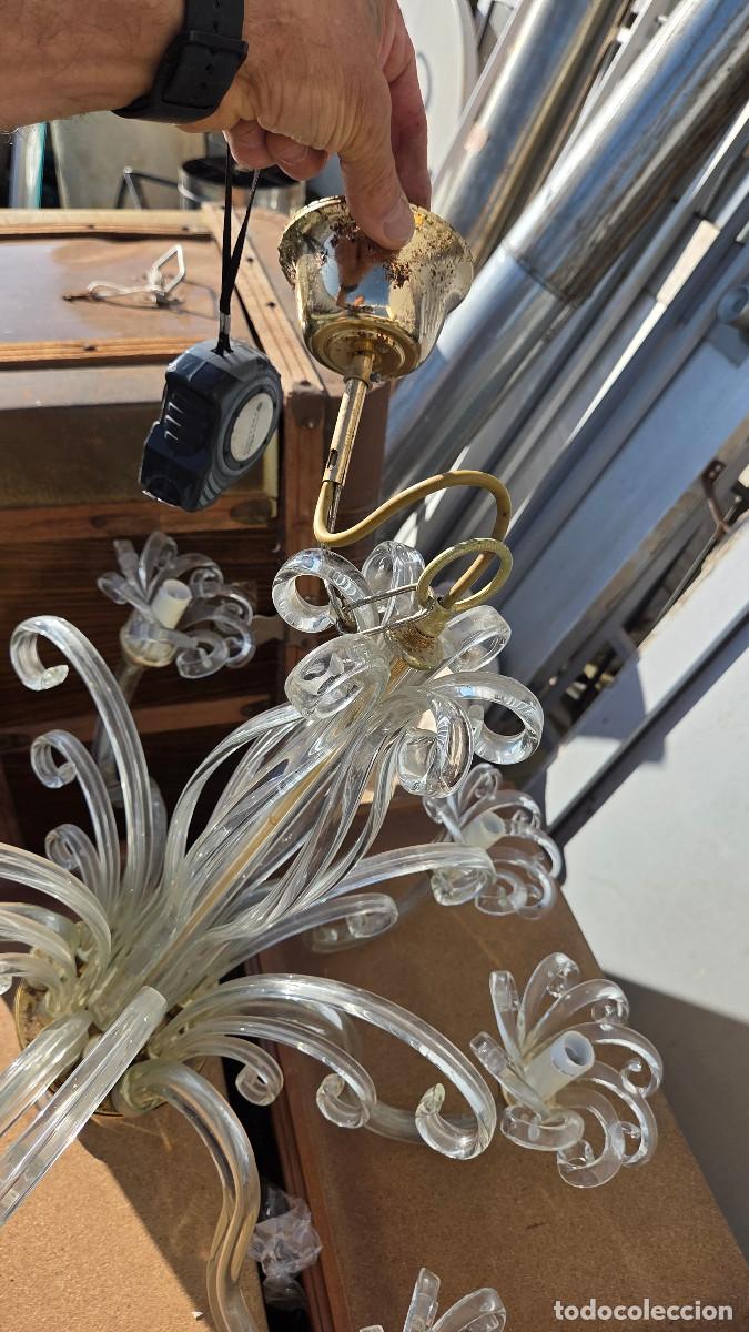Vintage: lampara de cristal vintage - Foto 9
