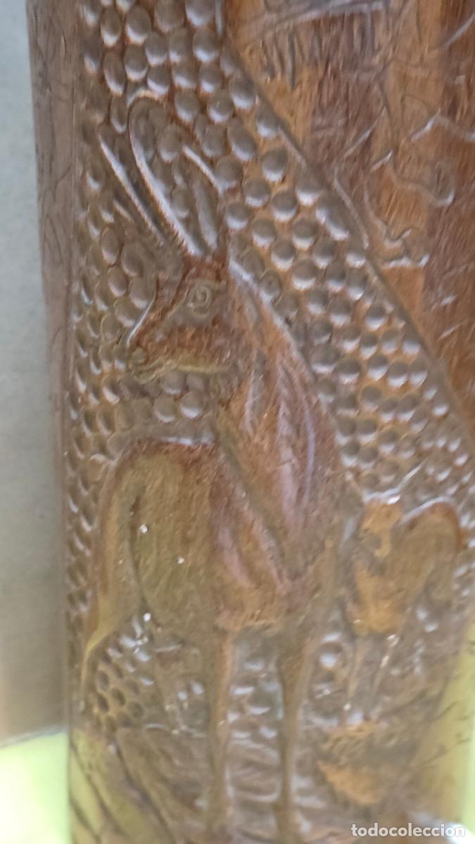 Vintage: lampara de mesa de ceramica - Foto 3