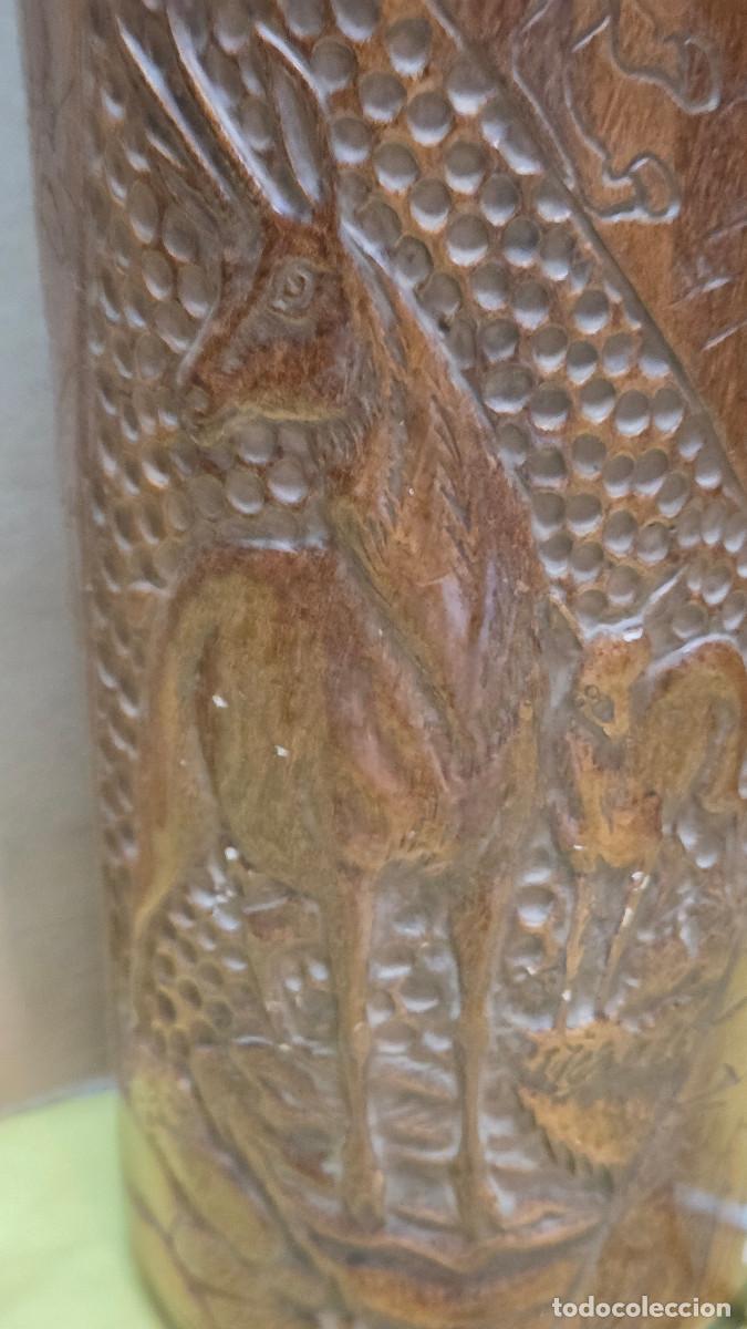 Vintage: lampara de mesa de ceramica - Foto 4