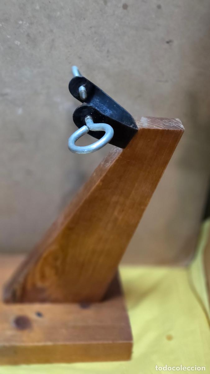 Vintage: tabla de cortan jamon - Foto 2