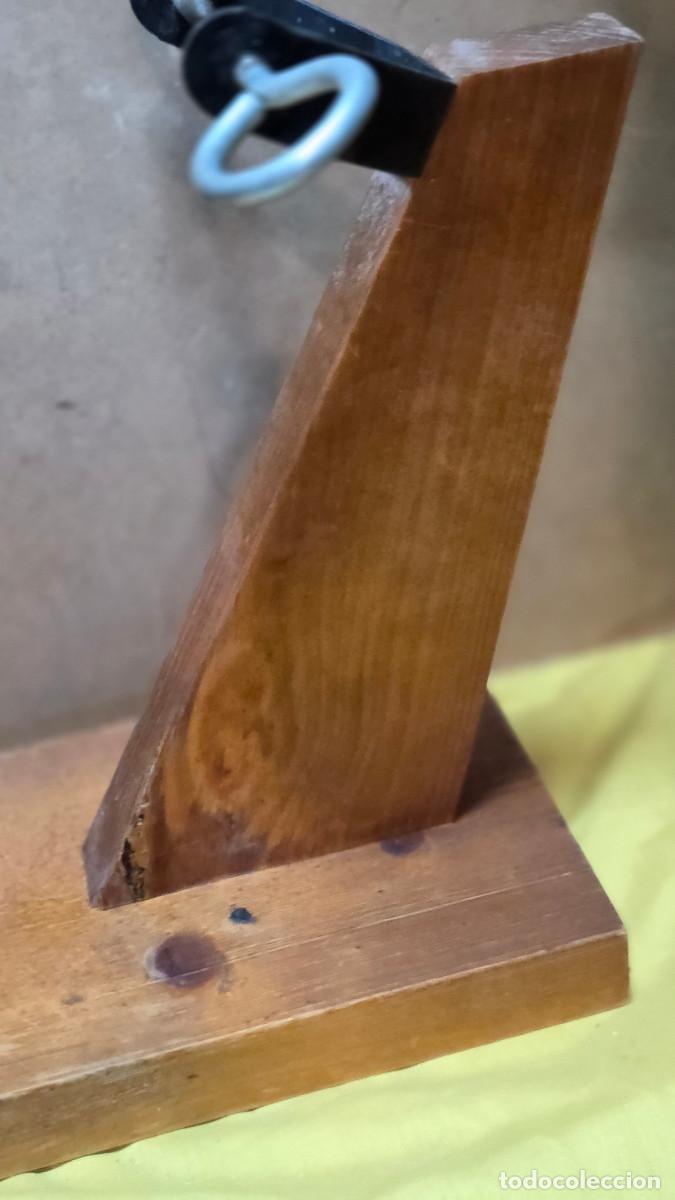Vintage: tabla de cortan jamon - Foto 6