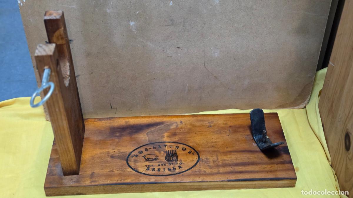 Vintage: tabla de cortan jamon
