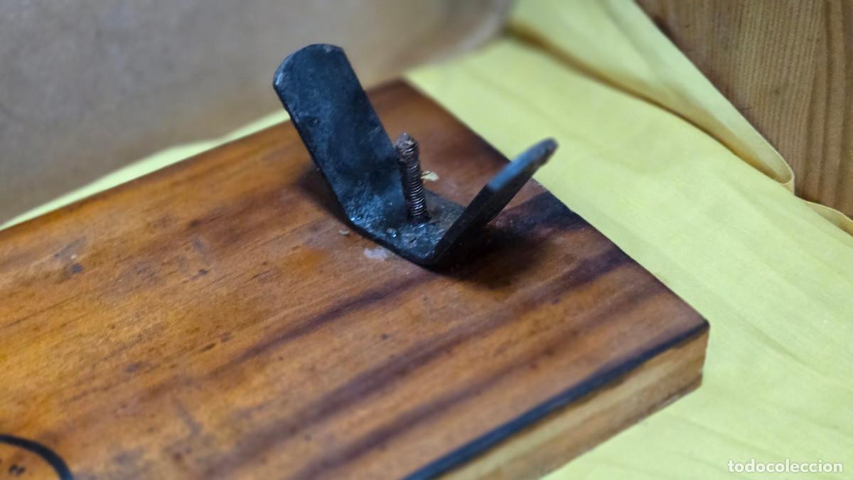 Vintage: tabla de cortan jamon - Foto 3