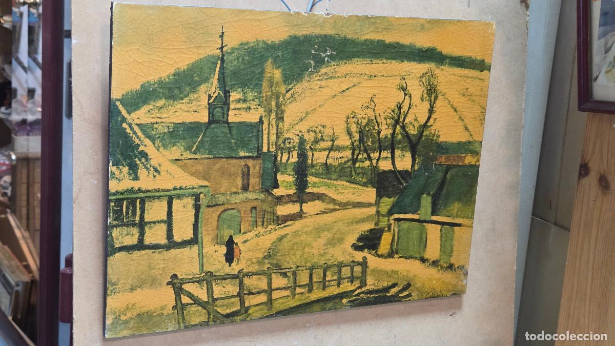 Vintage: cuadro con grabado gastos de envio 5&euro;