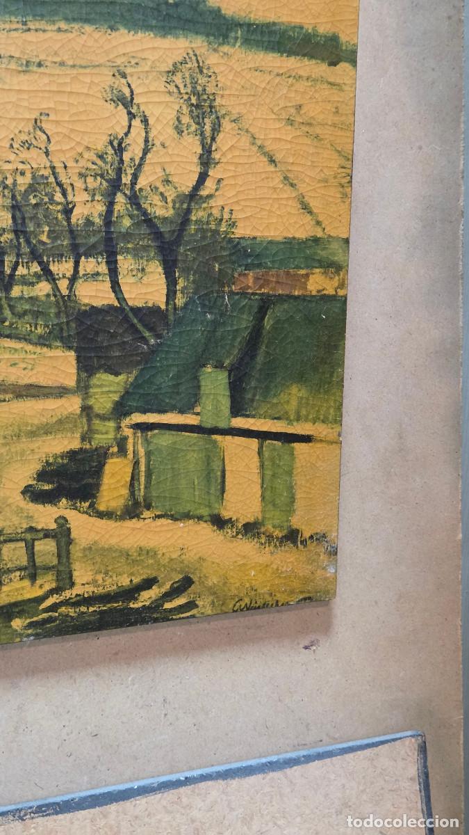 Vintage: cuadro con grabado gastos de envio 5&euro; - Foto 2