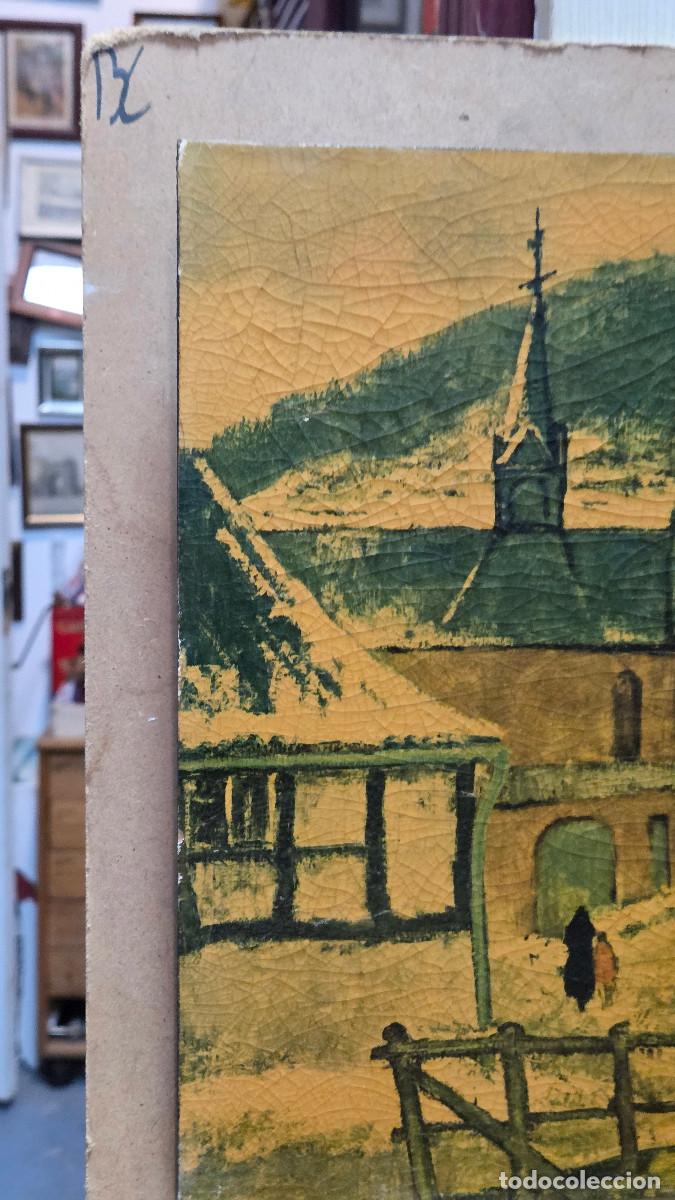 Vintage: cuadro con grabado gastos de envio 5&euro; - Foto 3