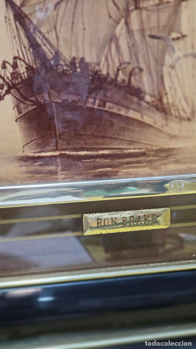 Vintage: cuadro con lamina en cristal - Foto 5