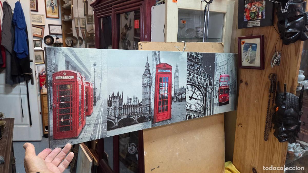 Vintage: cuadro con vinilo de Londres