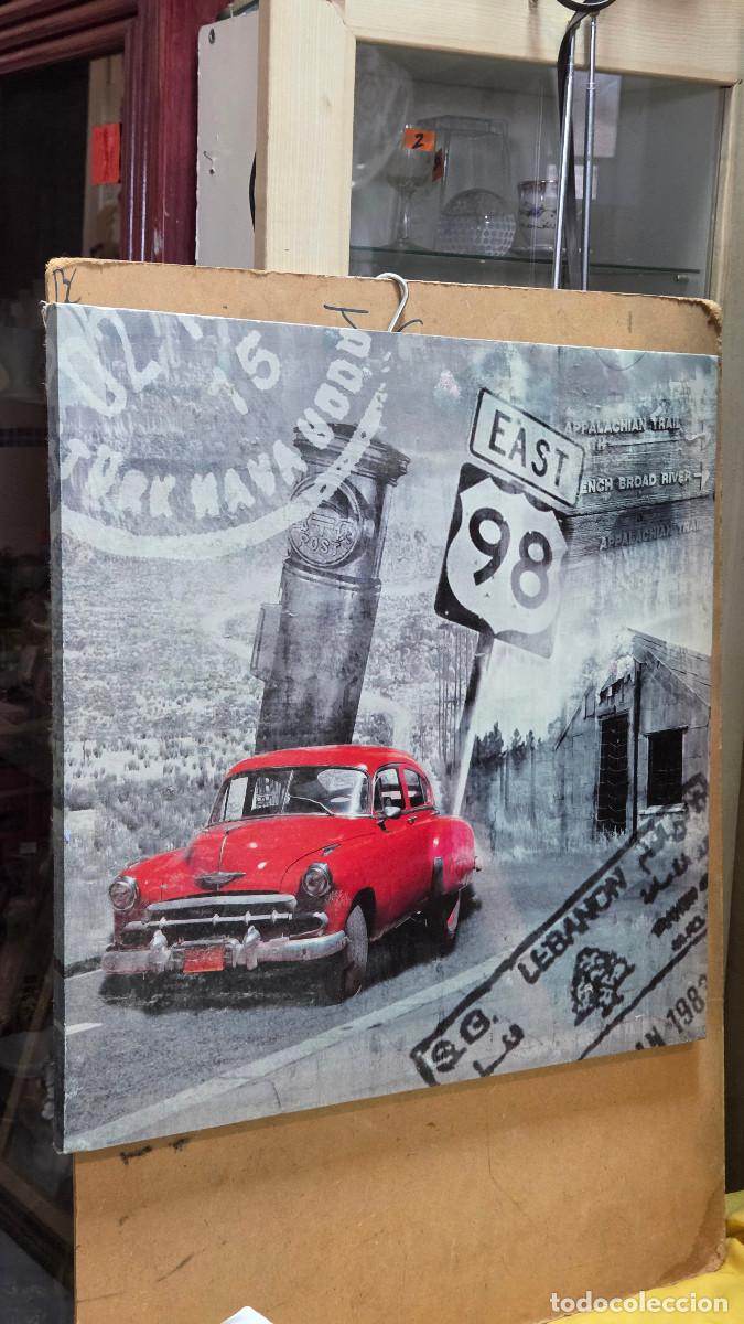 Vintage: cuadro con vinilo de Londres