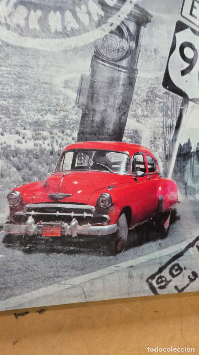 Vintage: cuadro con vinilo de Londres - Foto 2
