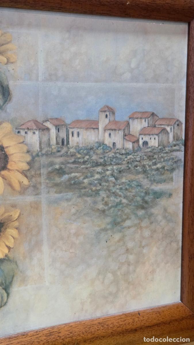 Vintage: cuadro con lamina antigua - Foto 4