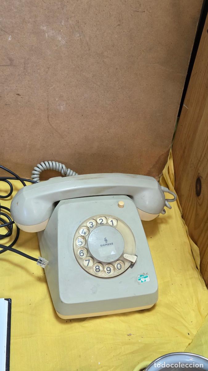 Vintage: telefono gris vintage