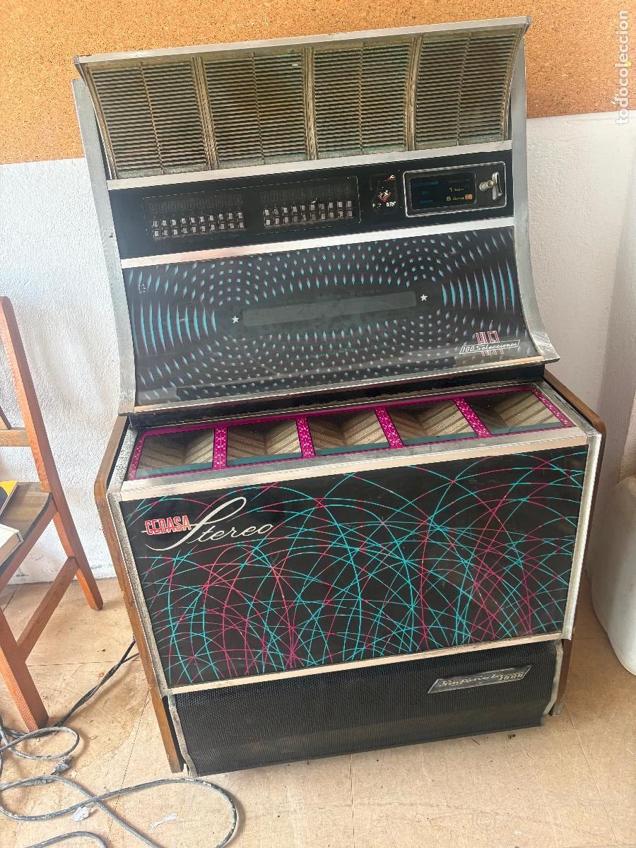 Vintage: SINFONOLA 1000 gedasa rockola tal sale de salon recreativo antiguo