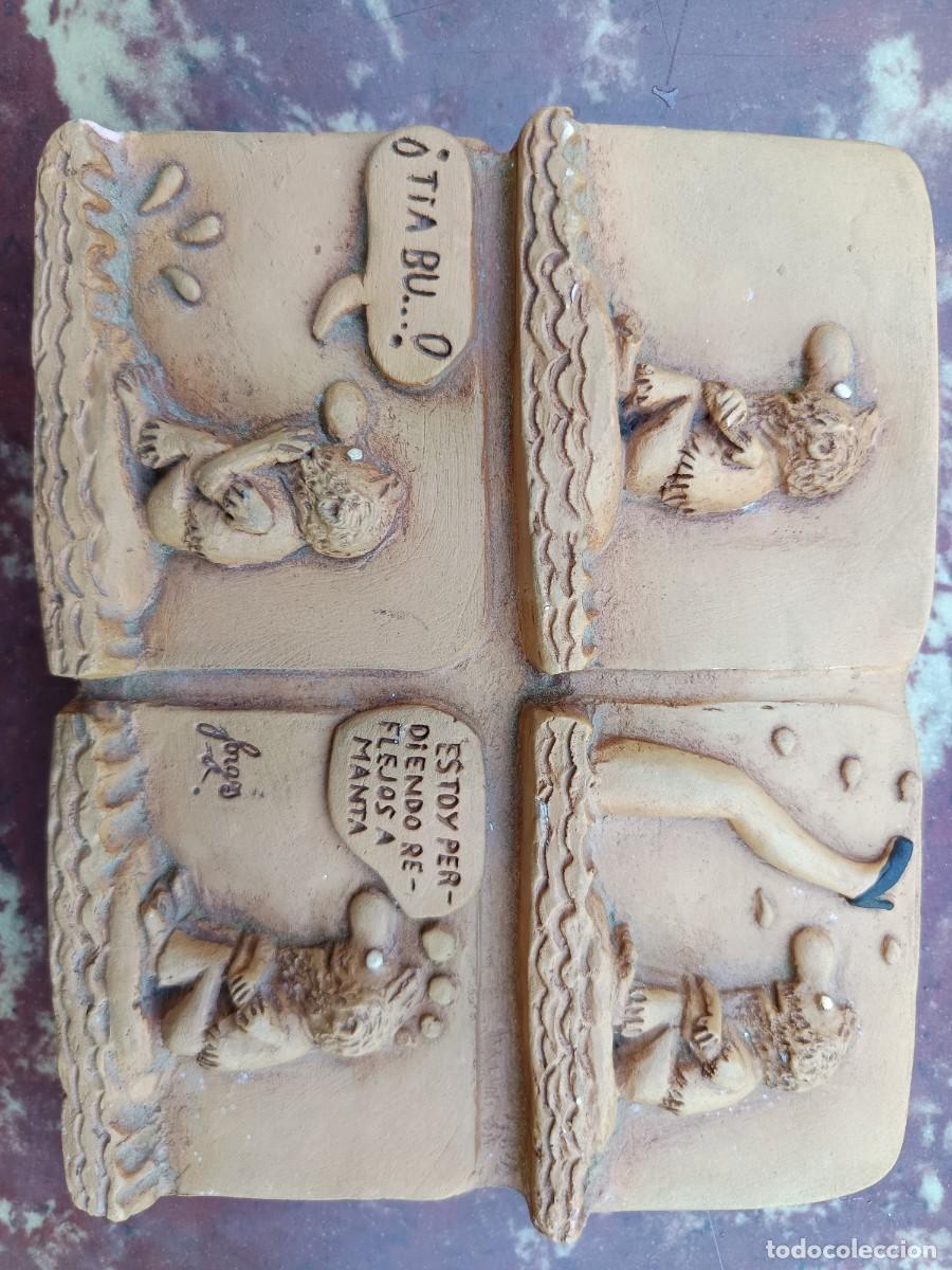 Vintage: Chiste de Forges de Art-deco Llamazares, artesan&iacute;a en terracota