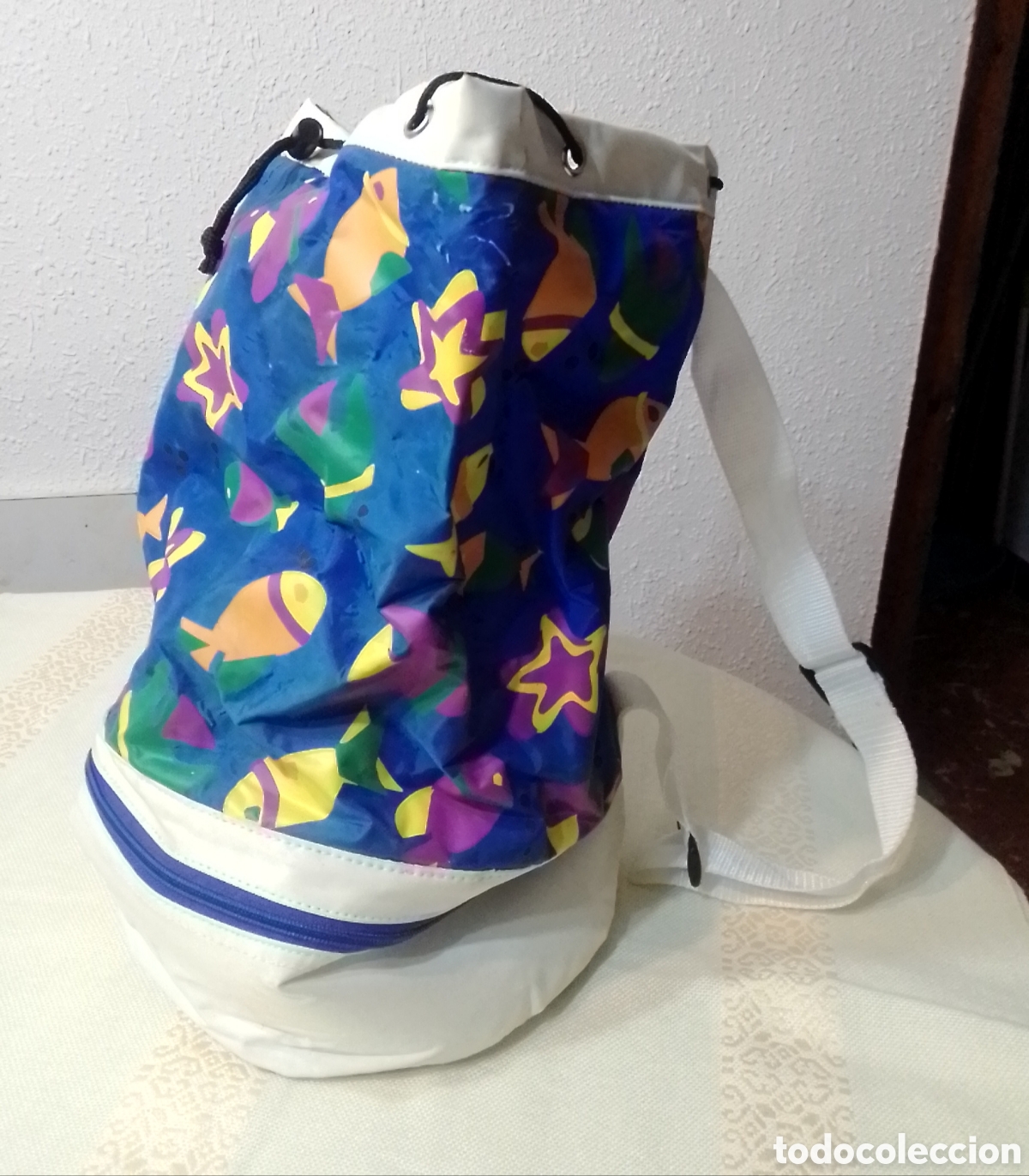 Vintage: Bolsa nevera vintage a&ntilde;os 70-75