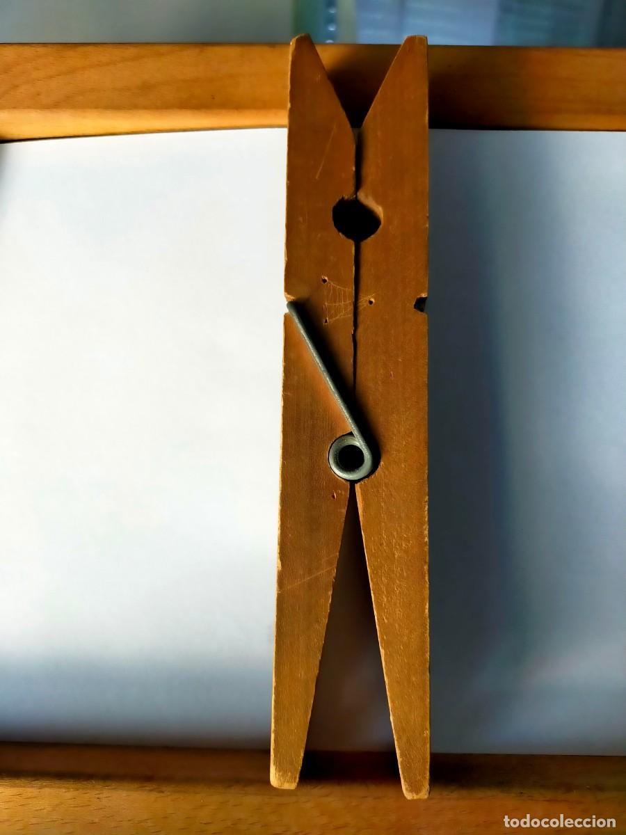 Vintage: PINZA GIGANTE. LEYENDA: LEMBRANCA DE ITU (BRASIL). 82 GRS. 3 X 4,2 X 42 CM. CIRCA A&Ntilde;OS 60