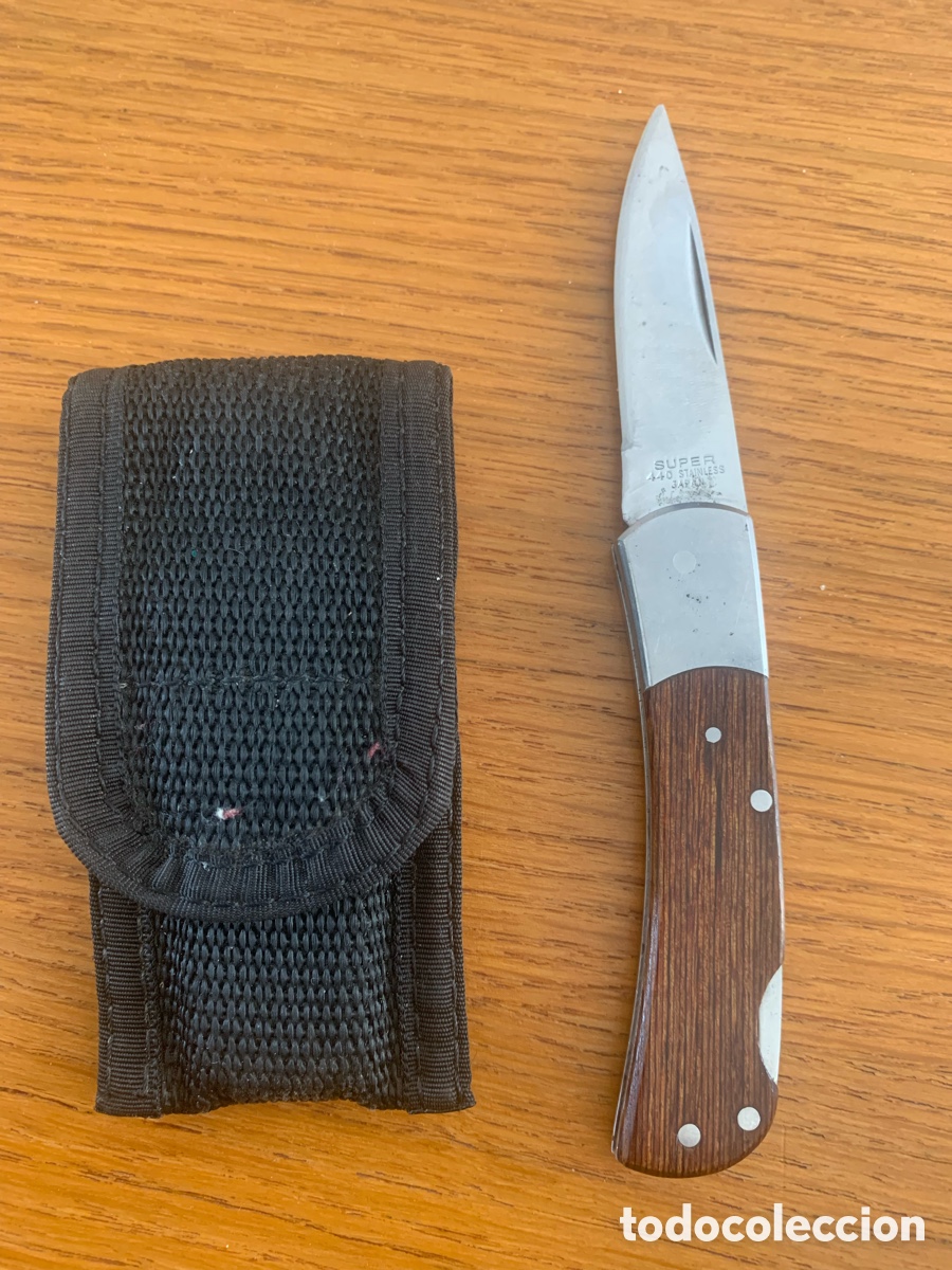 Vintage: Navaja japonesa con funda muy buen estado