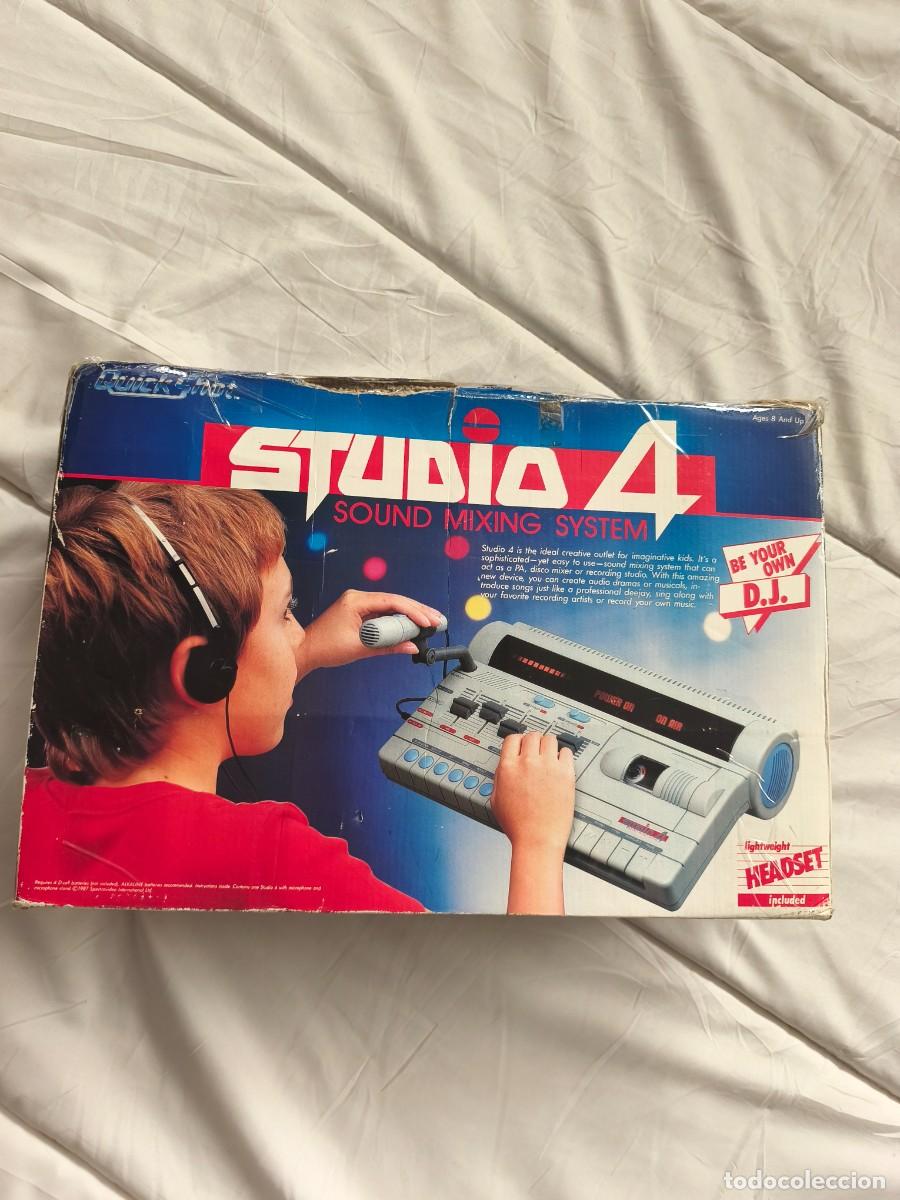 Vintage: Studio 4 . SOUND MIXING SYSTEM. sistema de mezcla de sonido Quick Shot. vintage. 1987. Caja original