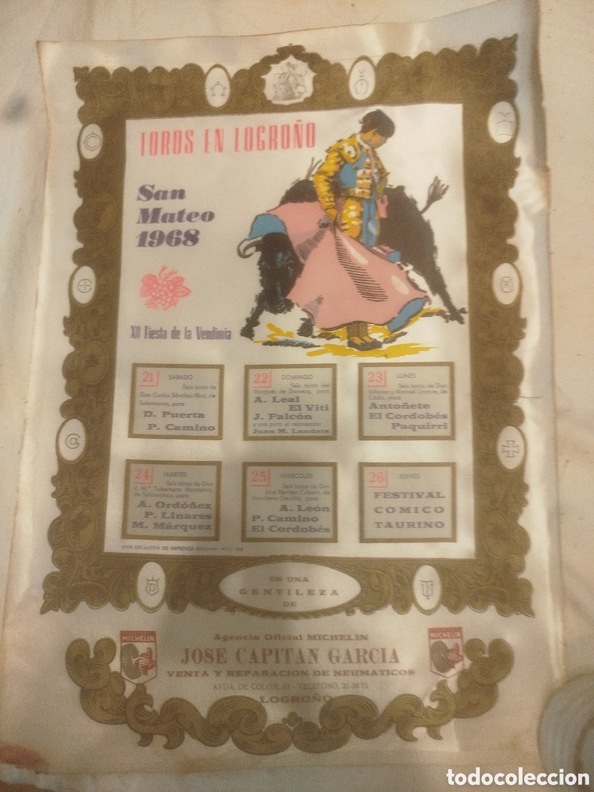 Vintage: Agencia Oficial Michelin (Jos&eacute; Capit&aacute;n Garc&iacute;a) de Logro&ntilde;o,