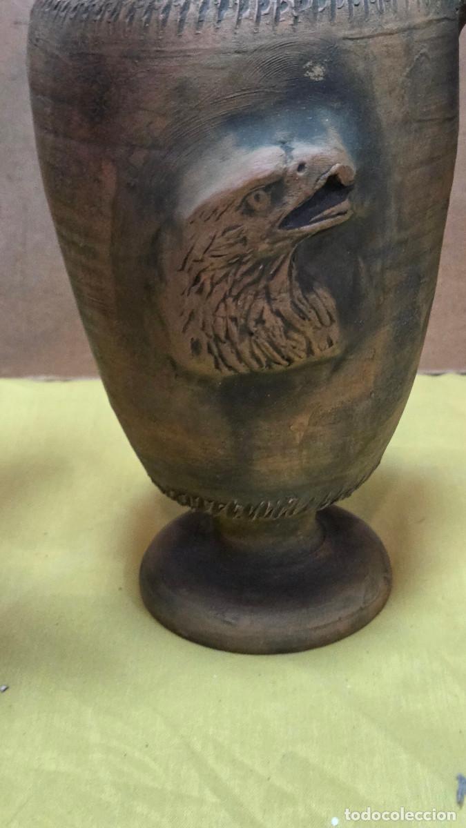 Vintage: jarron anfora de ceramica - Foto 5