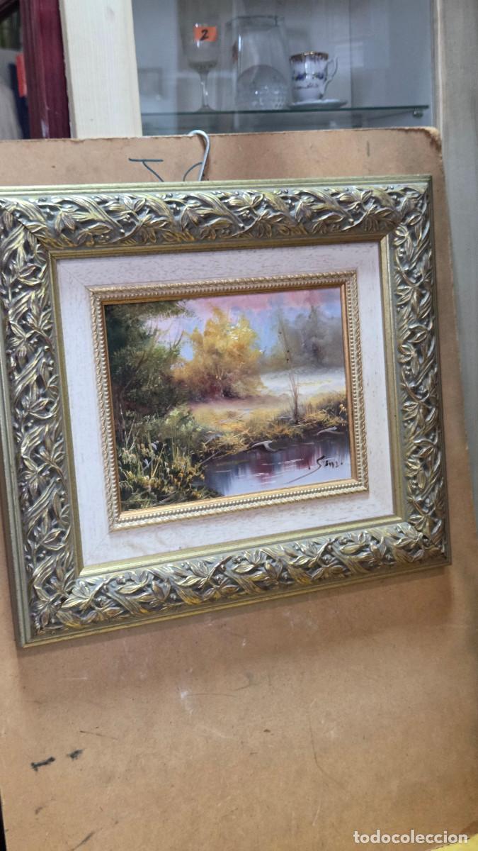 Vintage: cuadro pintado al oleo - Foto 1