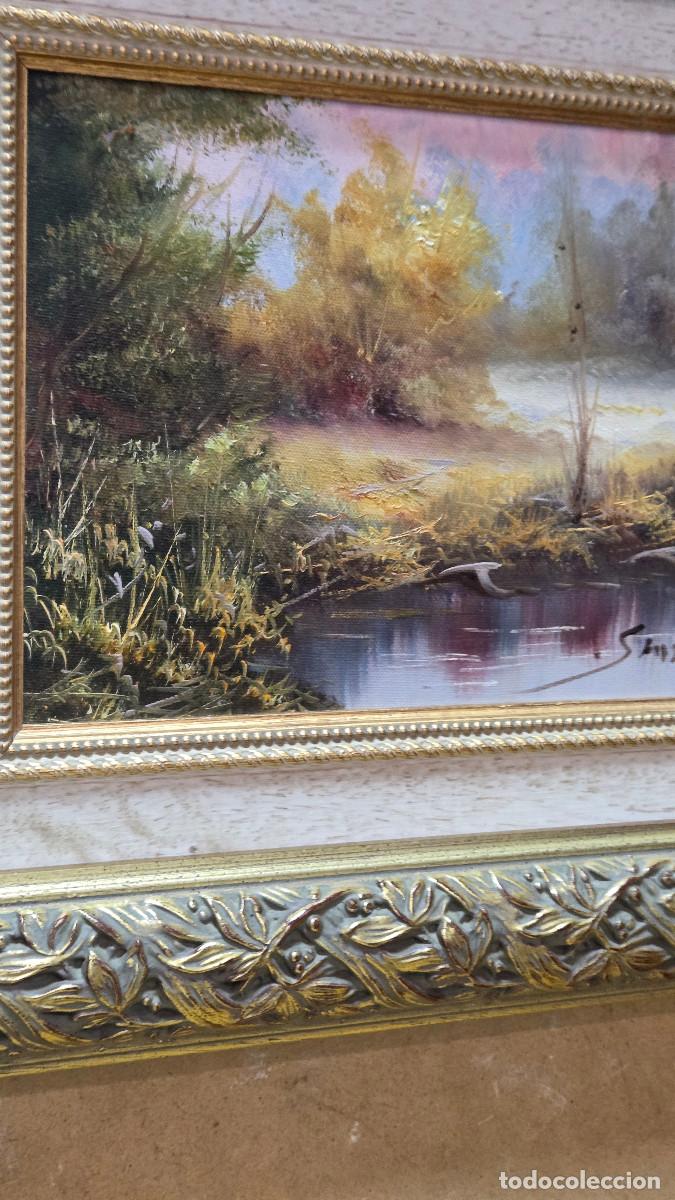 Vintage: cuadro pintado al oleo - Foto 3