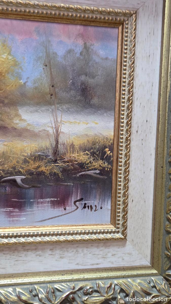 Vintage: cuadro pintado al oleo - Foto 4