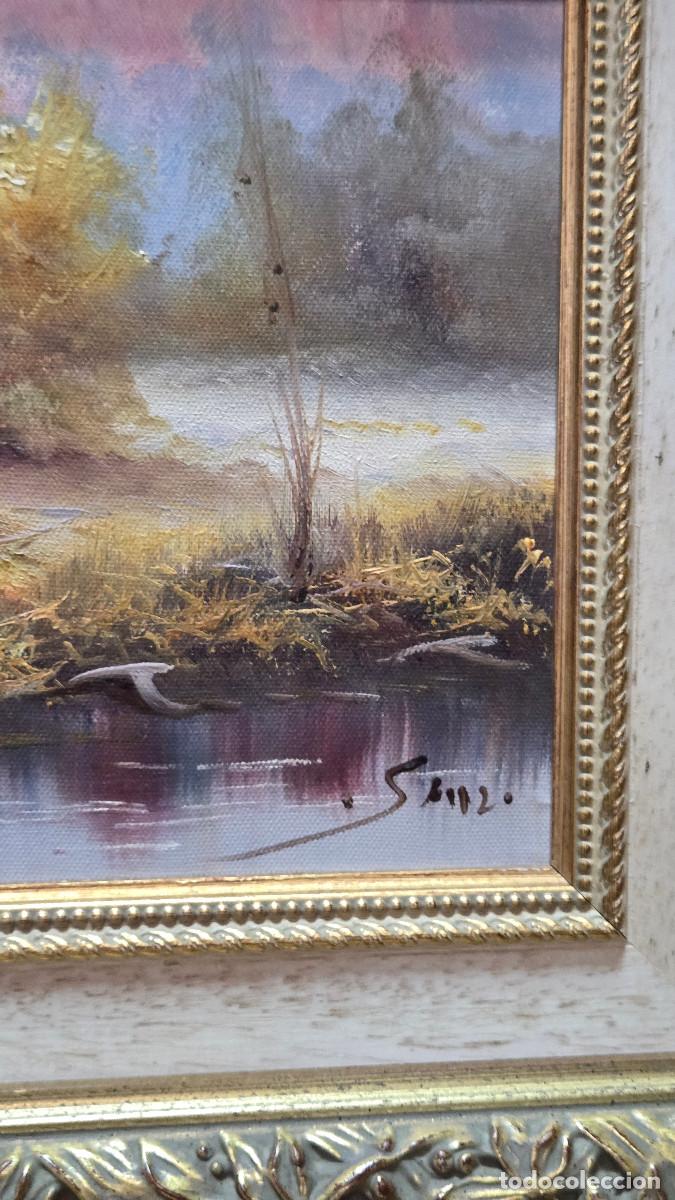 Vintage: cuadro pintado al oleo - Foto 5