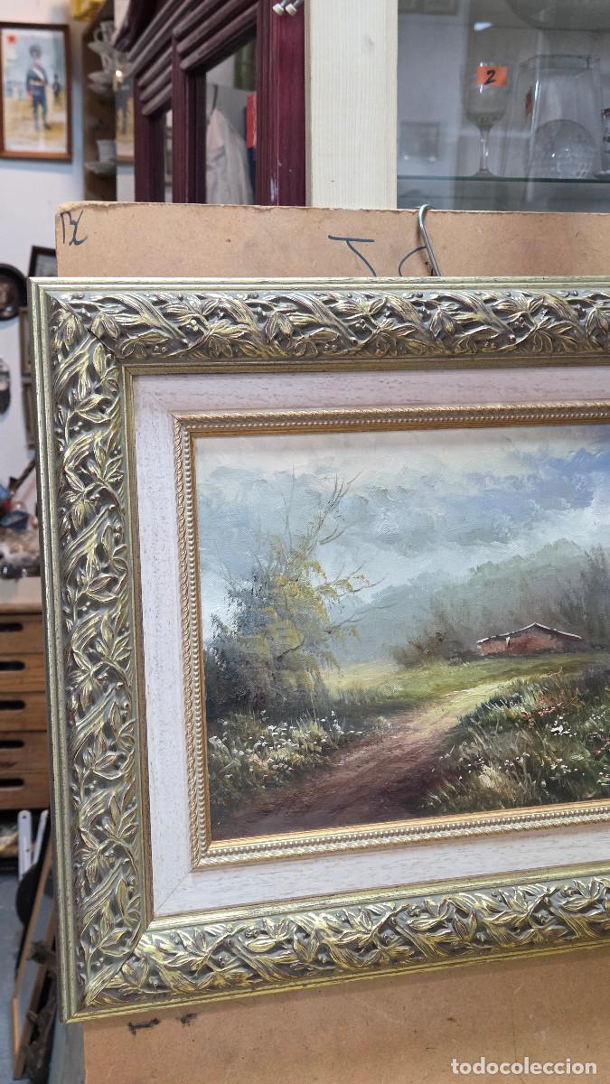 Vintage: cuadro pintado al oleo - Foto 2