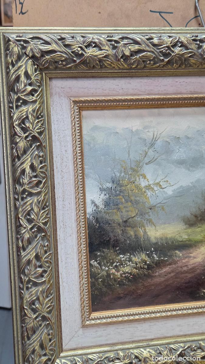 Vintage: cuadro pintado al oleo - Foto 3