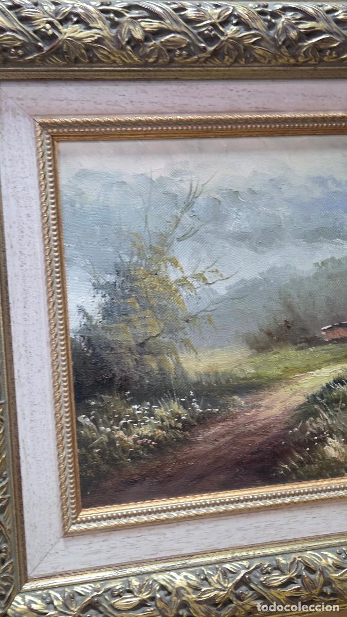 Vintage: cuadro pintado al oleo - Foto 4