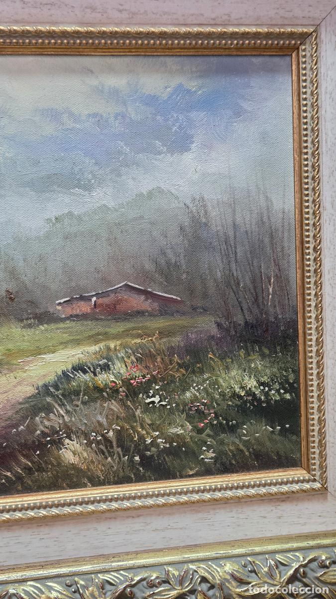 Vintage: cuadro pintado al oleo - Foto 5