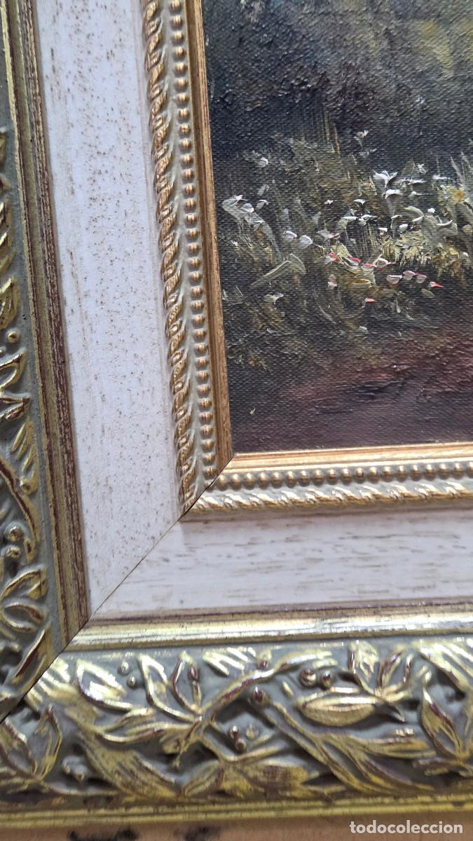 Vintage: cuadro pintado al oleo - Foto 7