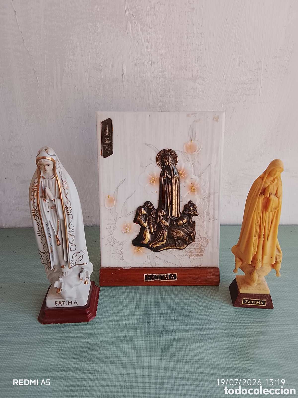 Vintage: Recuerdos de la Virgen de F&aacute;tima. - Foto 8