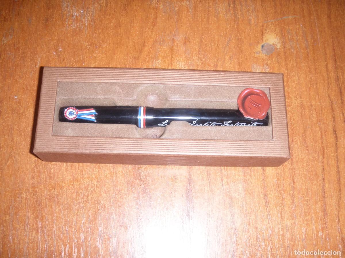 Vintage: PLUMA NUEVA FRANCIA LIBERTE EGALITE FRATERNITE